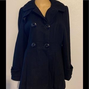 Guess wool blend coat size L